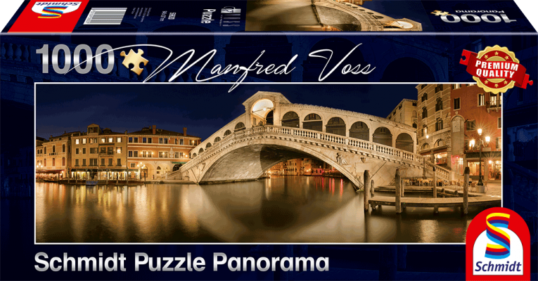 Rialto Bridge (1000 pc panorama puzzle)
