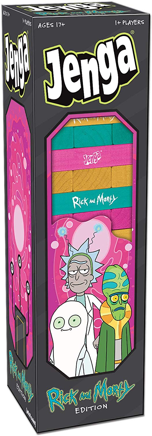 Jenga: Rick and Morty