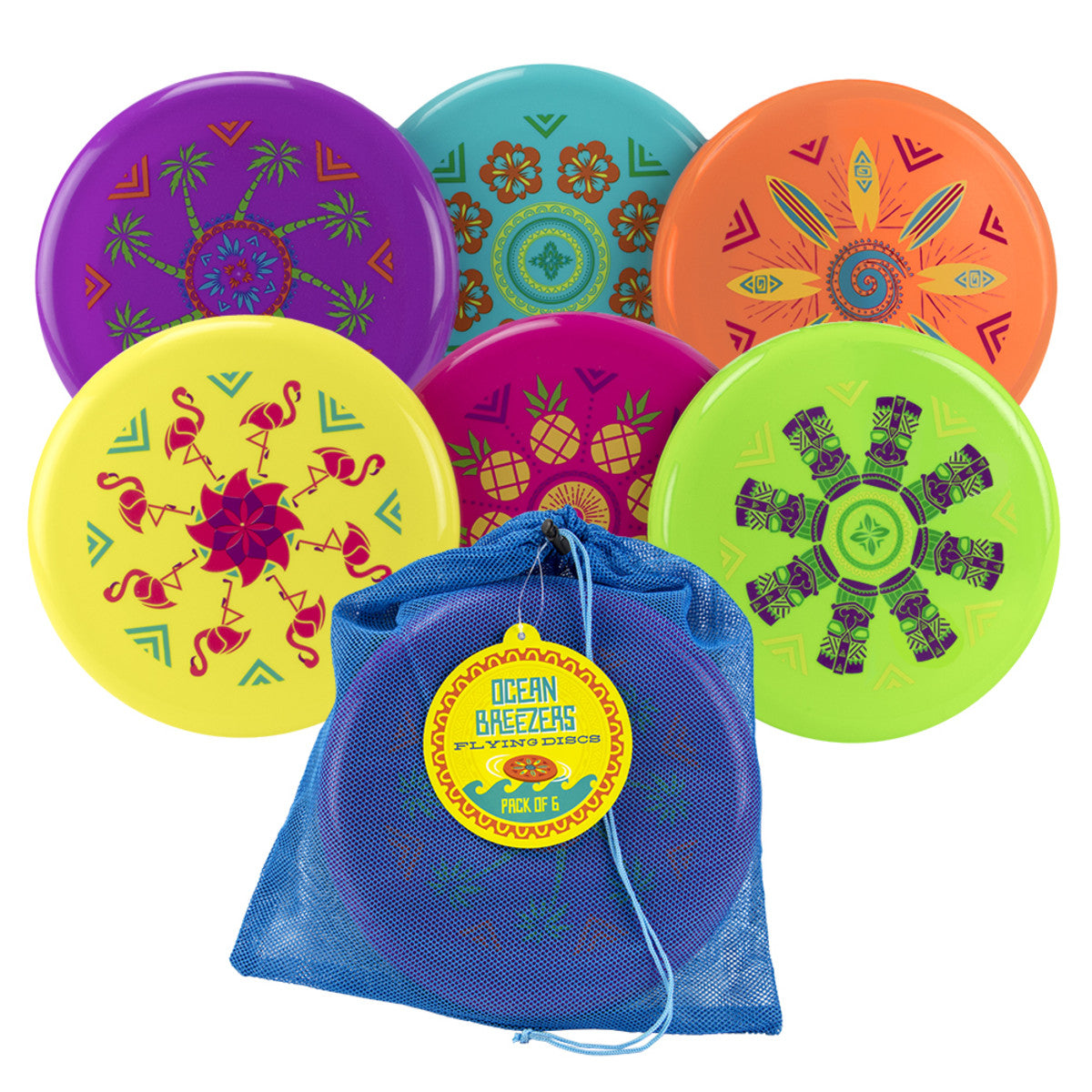 Ocean Breezers Flying Discs (Assorted Styles)