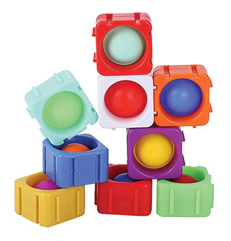 Poptastic Fidget Toys: Popper Blocks