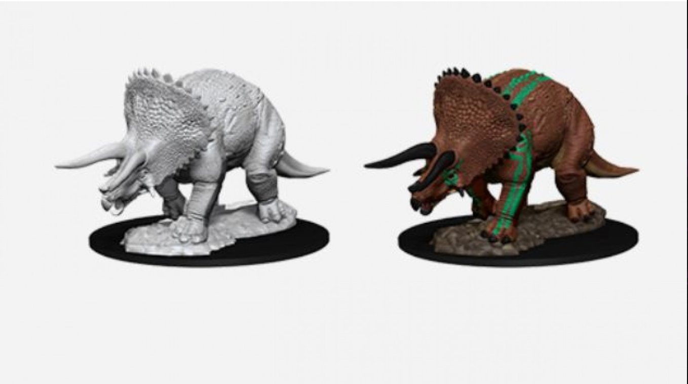 D&D Nolzur's Marvelous Unpainted Miniatures: W7 Triceratops