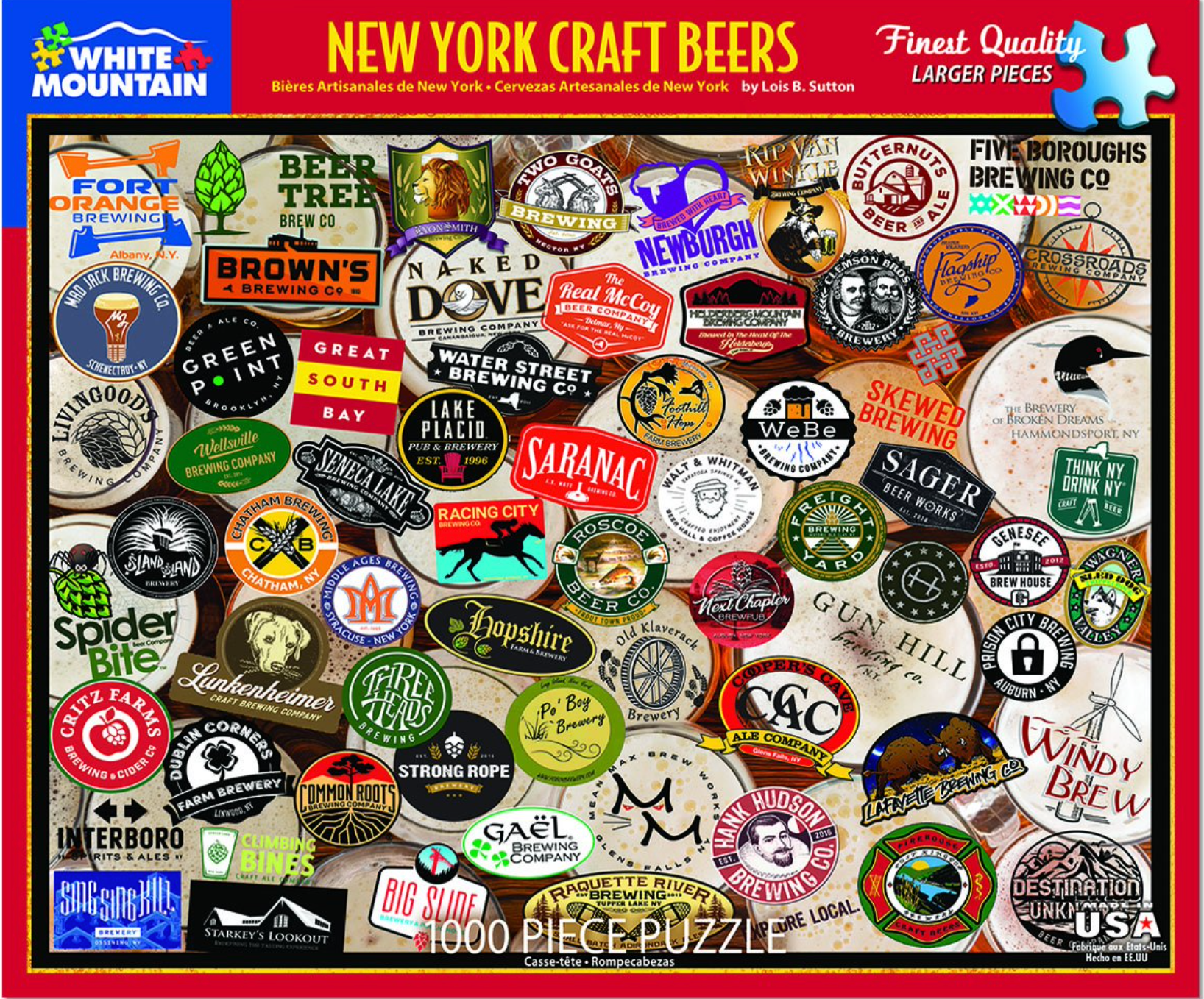 NY Craft Beers (1000 pc puzzle)