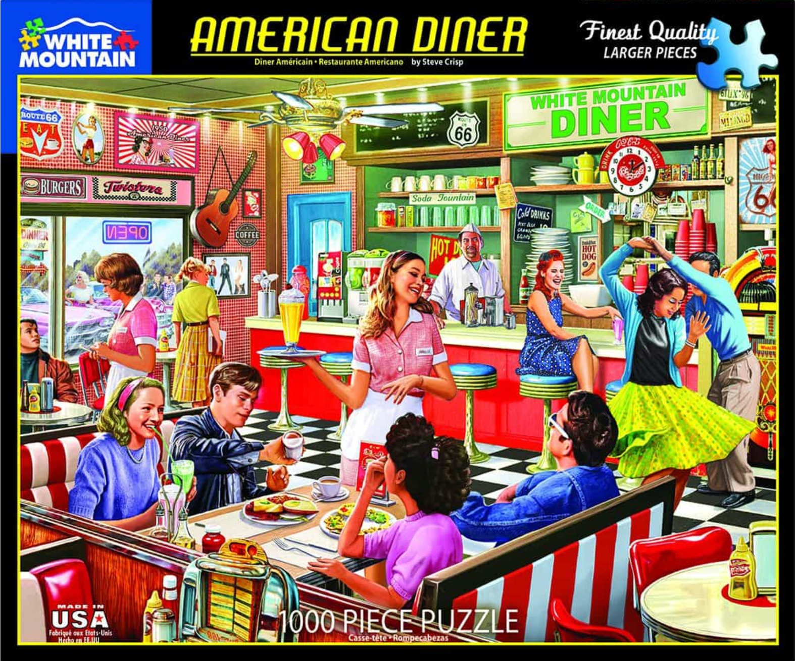 American Diner (1000 pc  puzzle)