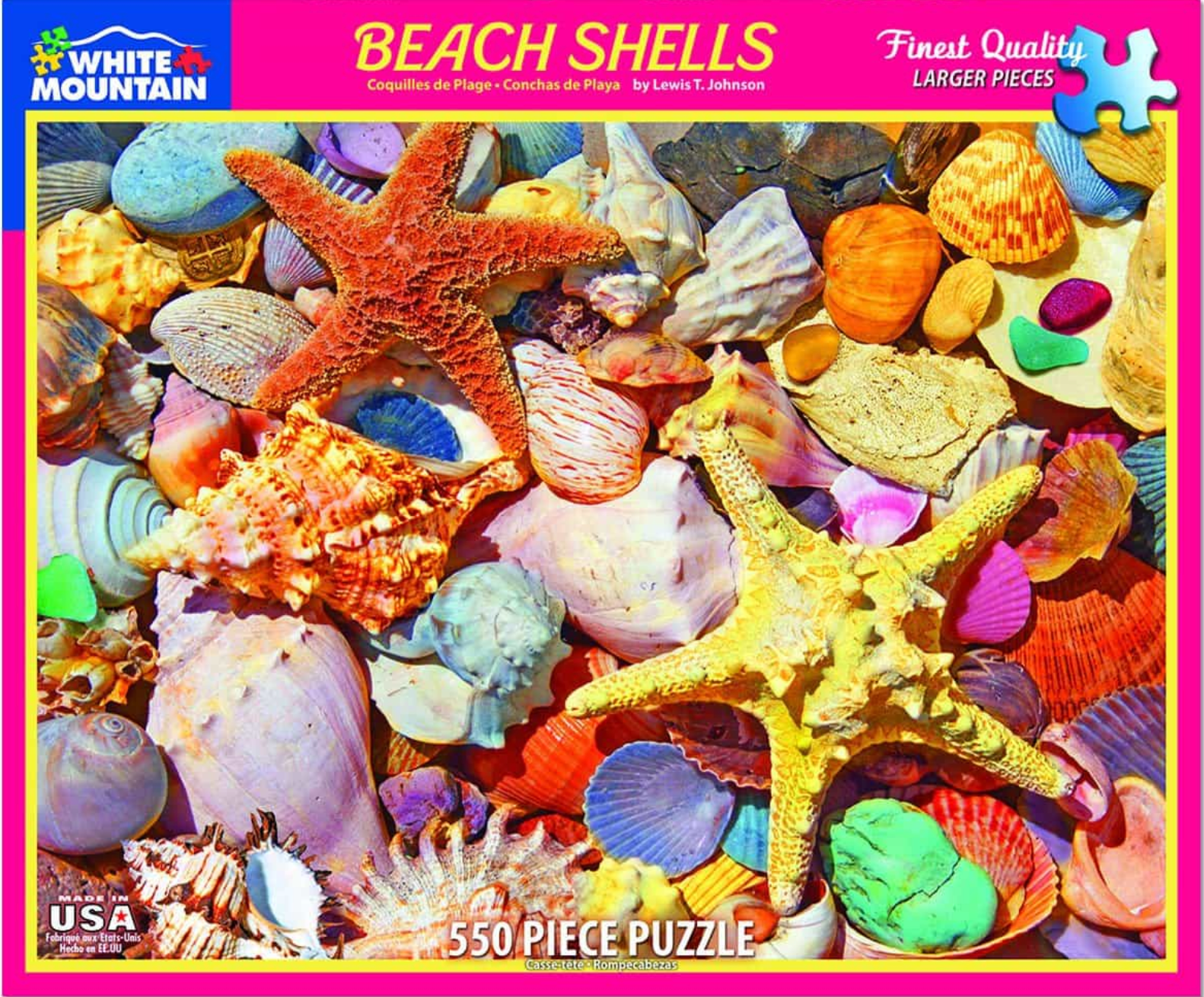 Beach Shells (550 pc puzzle)