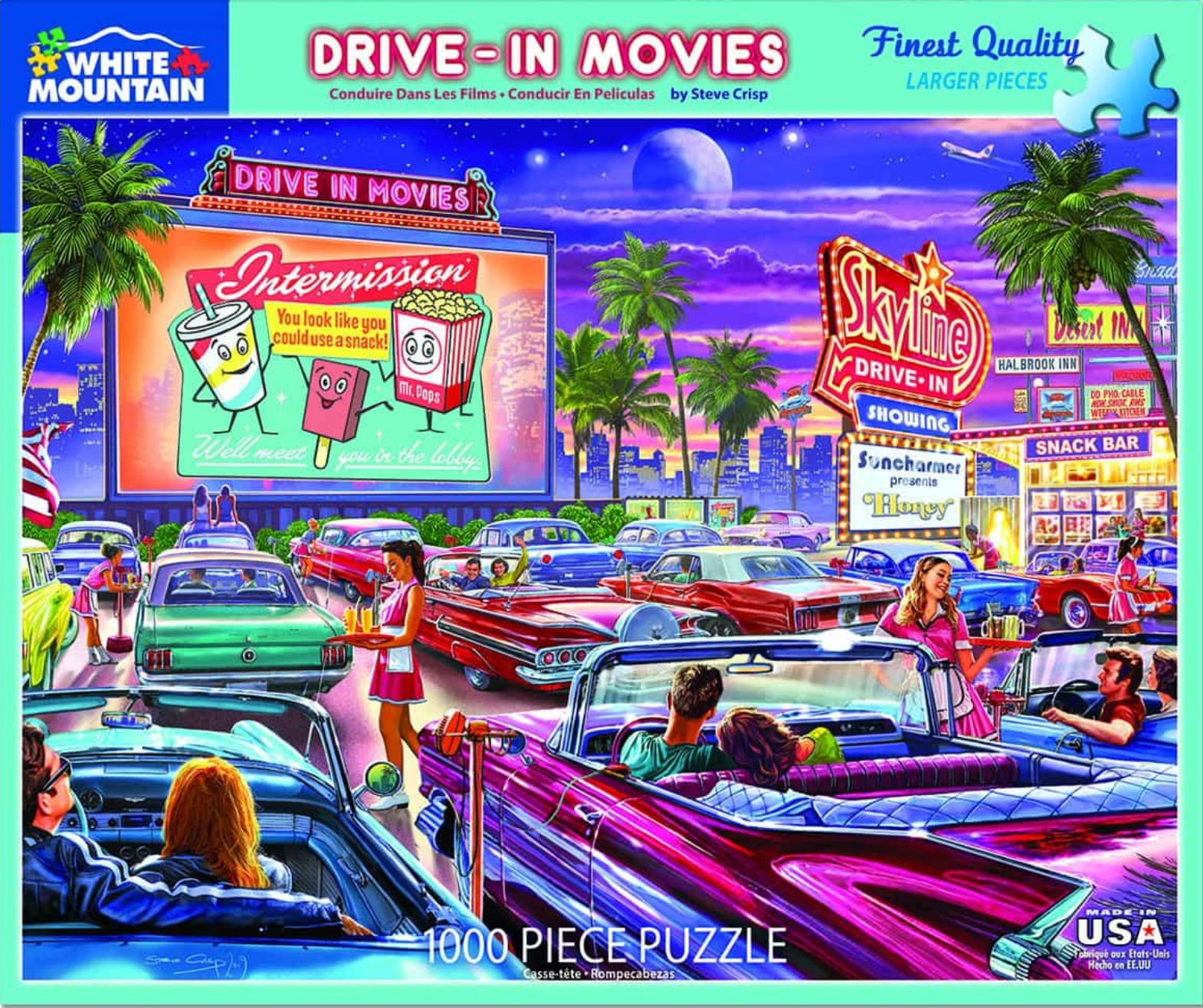 Drive-In Movie (1000 pc puzzle)