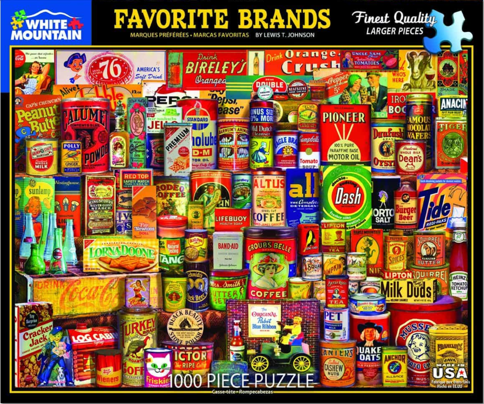 Favorite Brands (1000 pc puzzle)