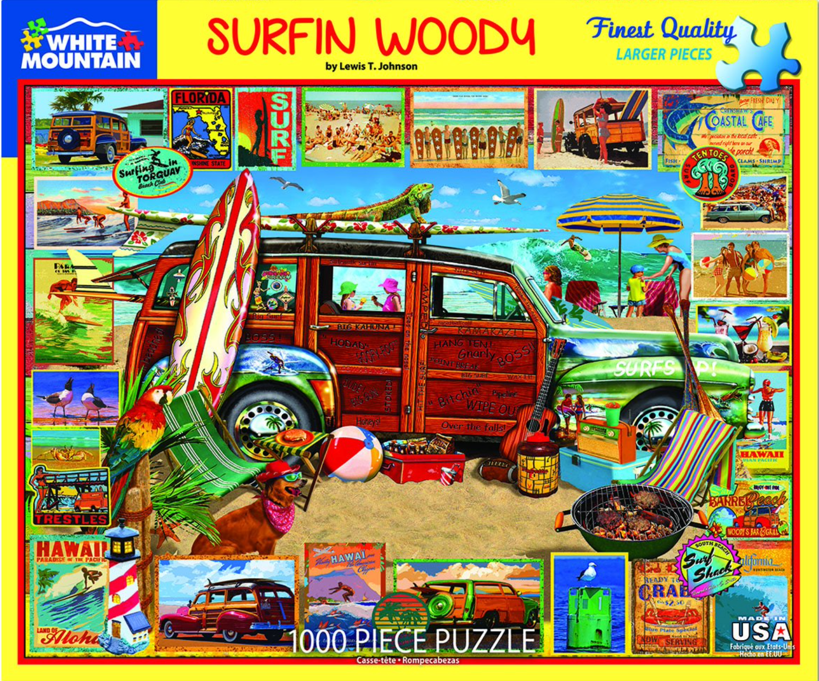 Surfin' Woodie (1000 pc puzzle)