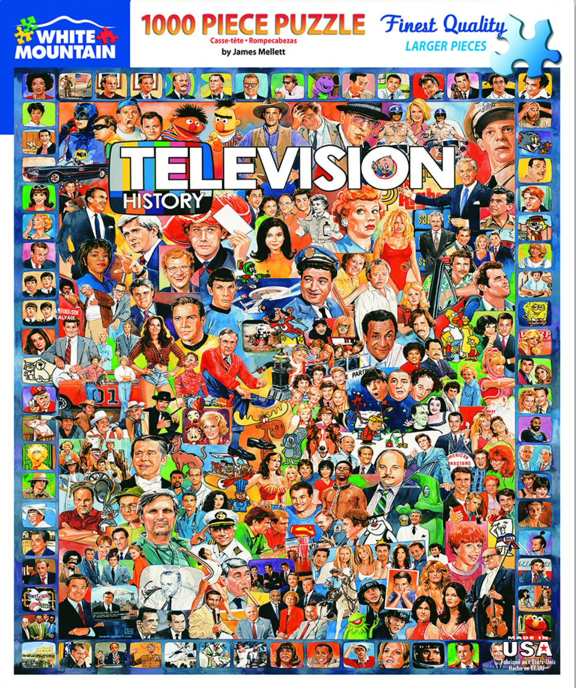Television History (1000 pc puzzle)