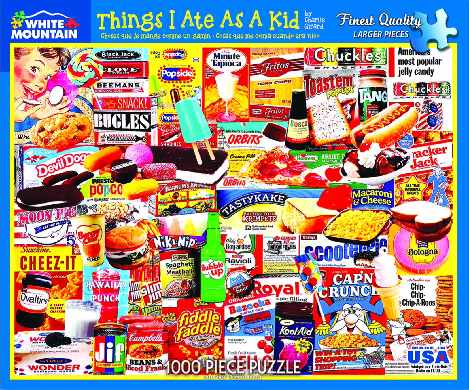 Things I Ate As A Kid (1000 pc puzzle)