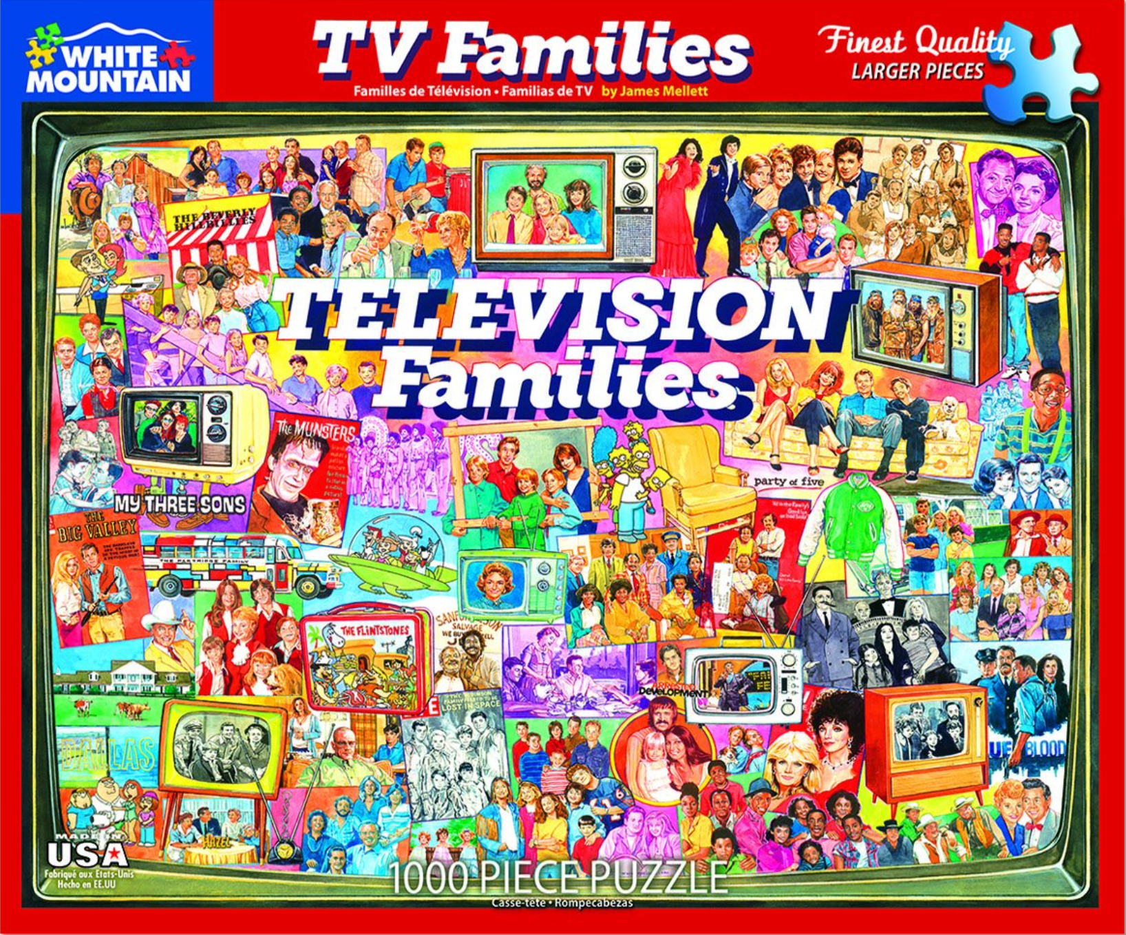 TV Families (1000 pc puzzle)