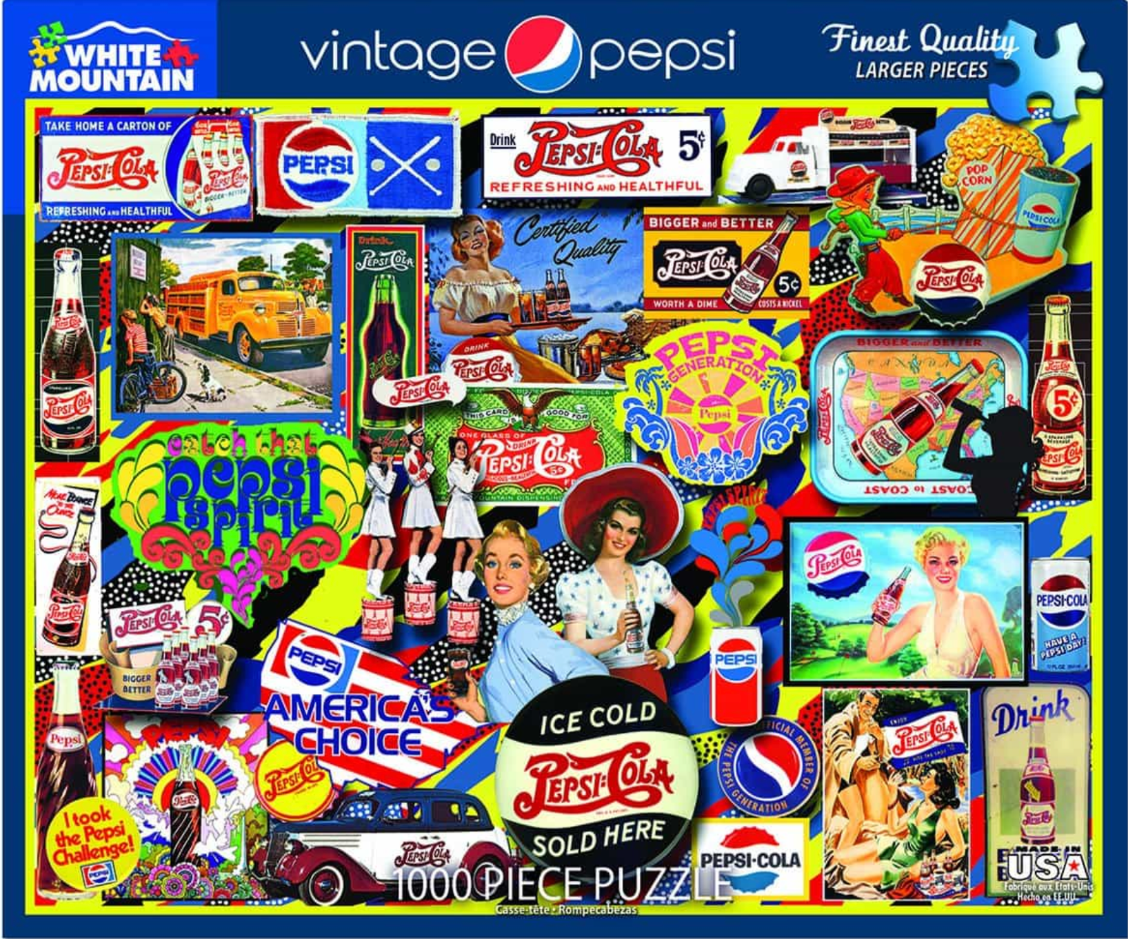 Vintage Pepsi (1000 pc puzzle)