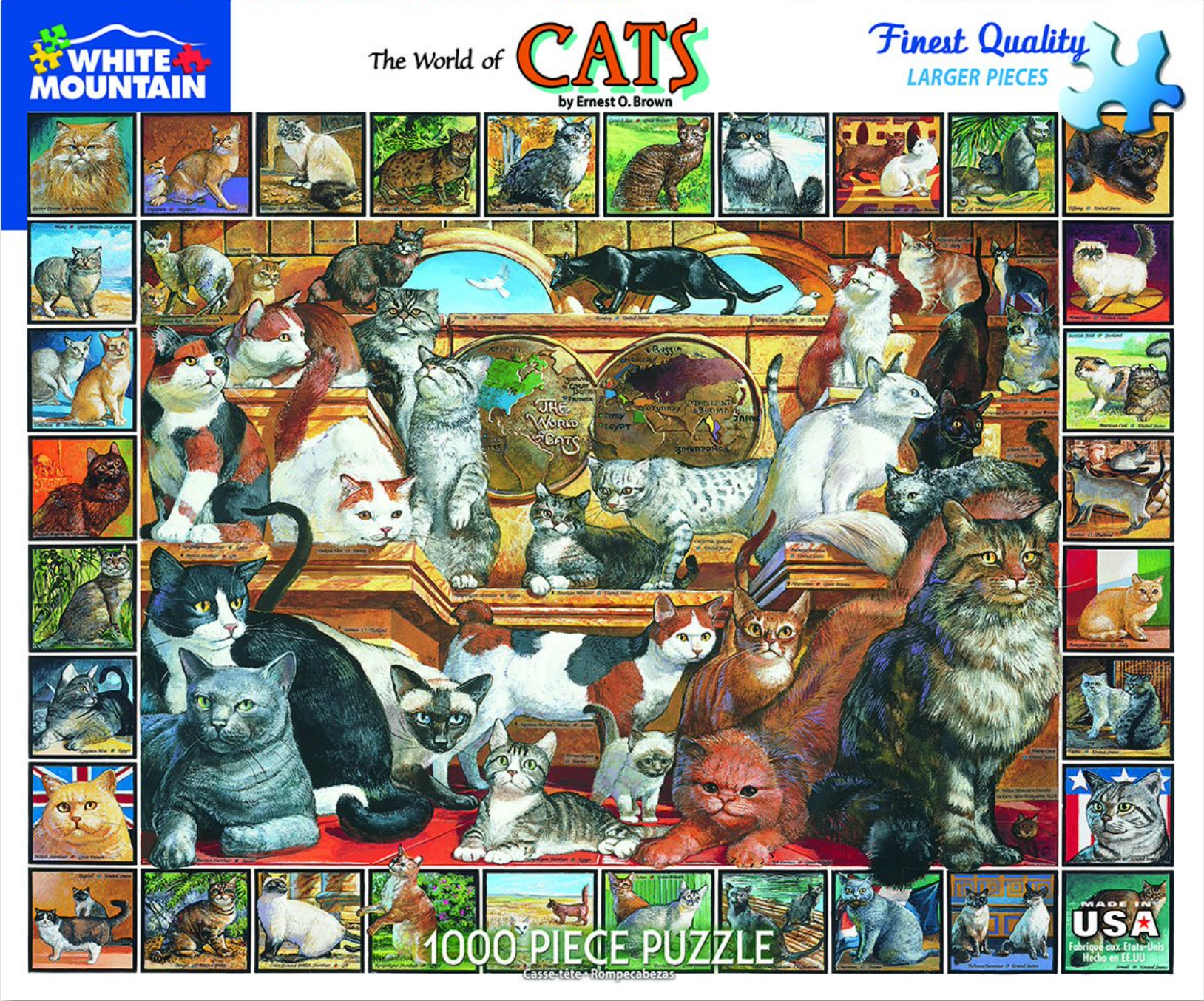 The World of Cats (1000 pc puzzle)