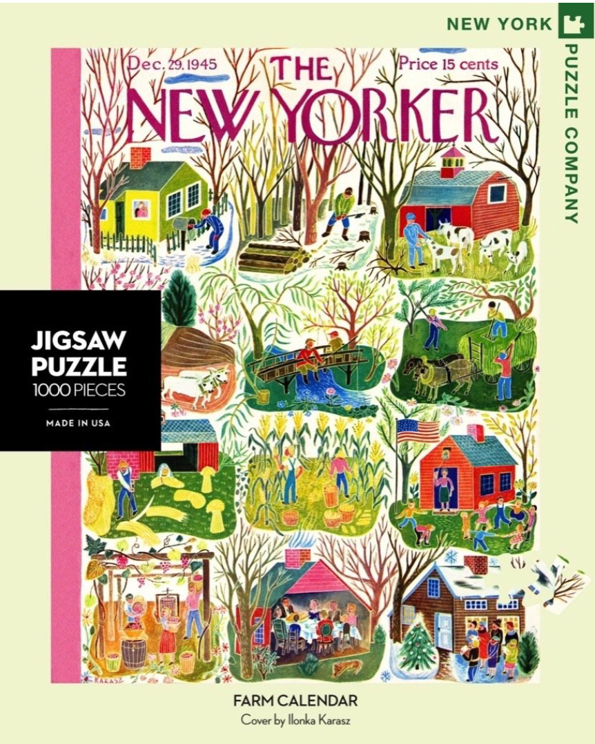 Farm Calendar (1000 pc puzzle)
