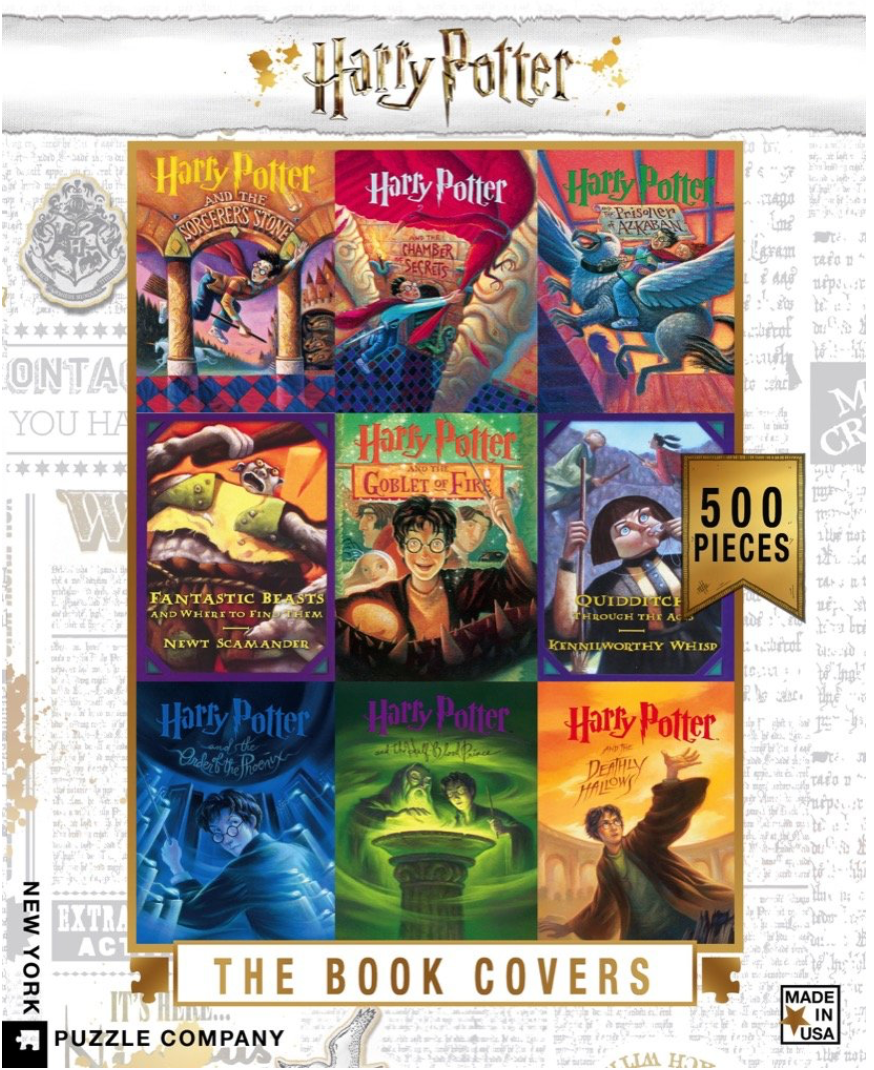 Harry Potter - The Book Covers (500 pc puzzle)