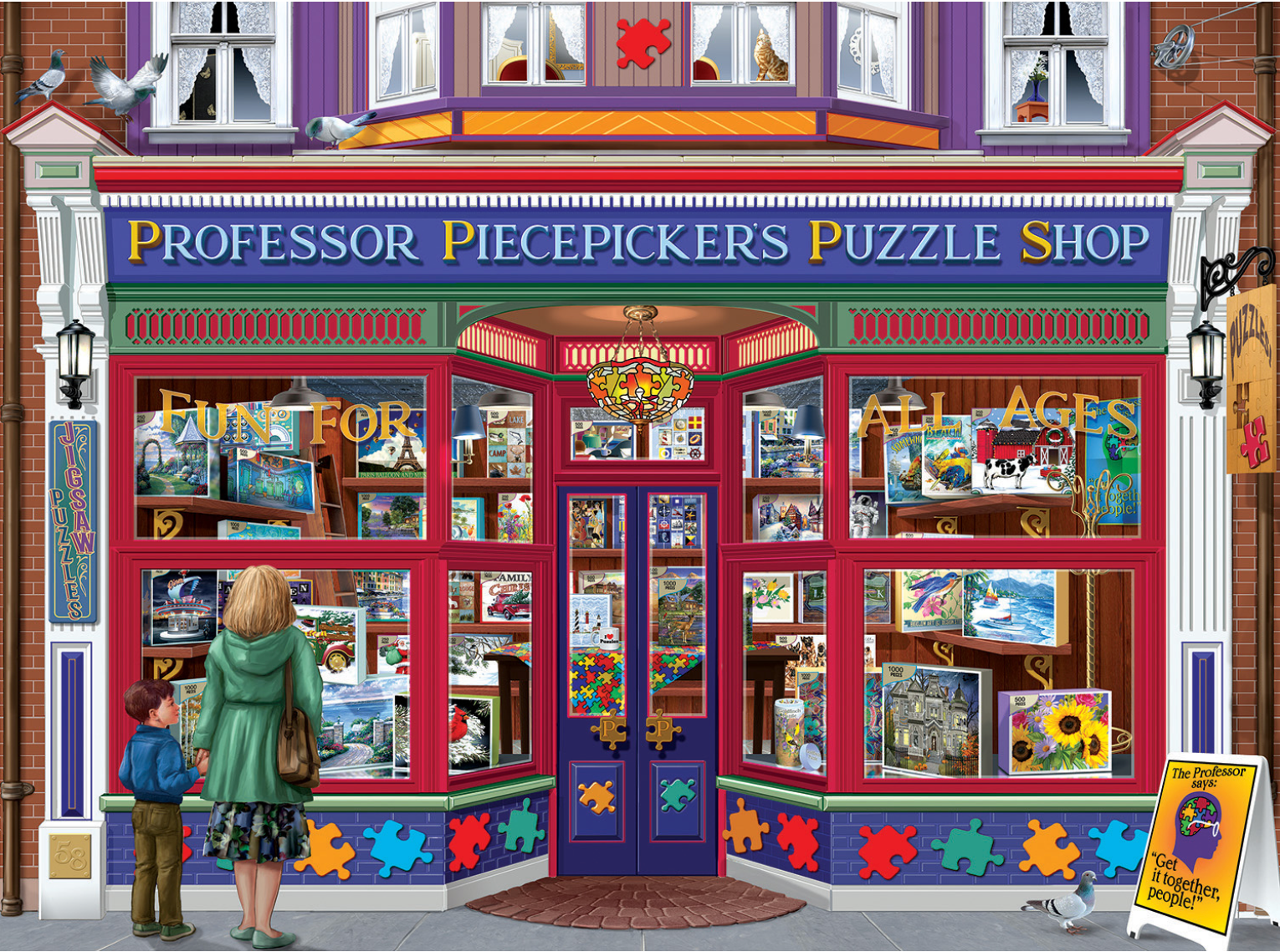 Professor Puzzle (1000 pc puzzle)