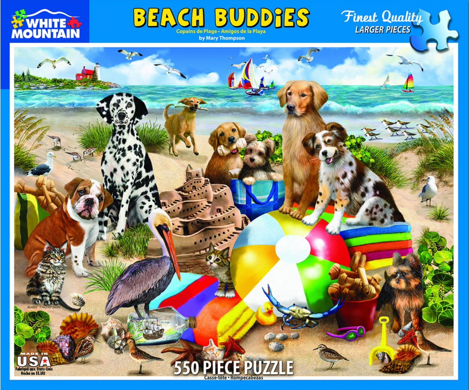 Beach Buddies (550 pc puzzle)