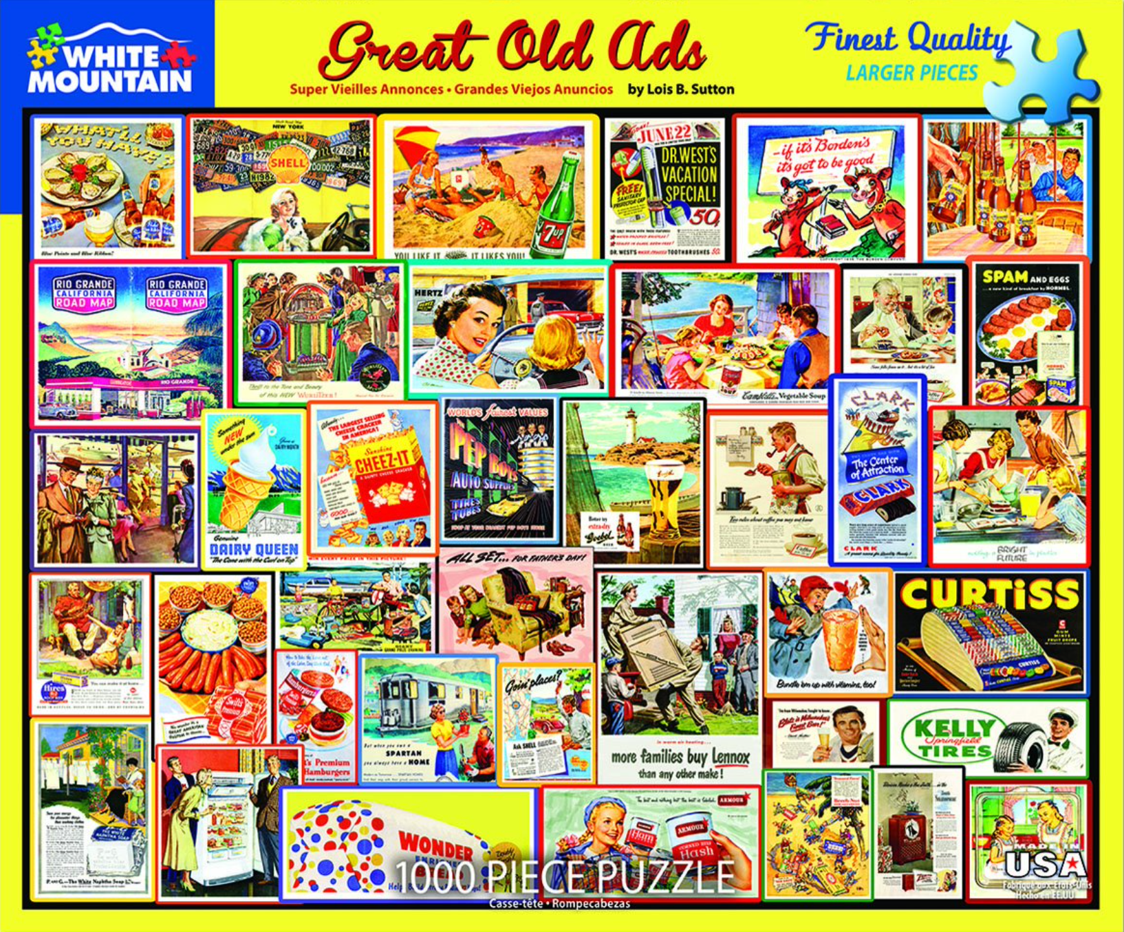 Great Old Ads (1000 pc puzzle)