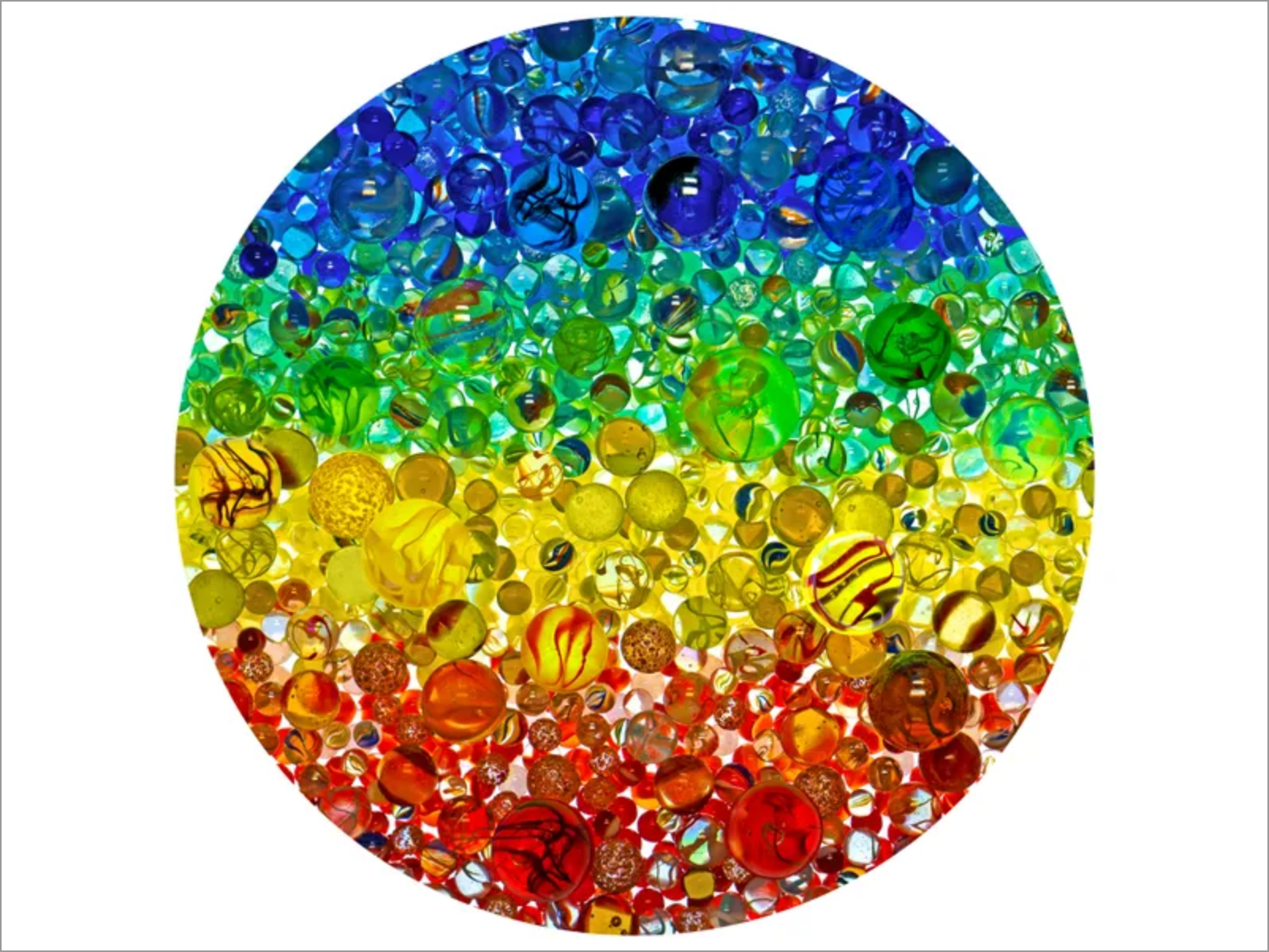 Illuminated Marbles (500 pc puzzle)