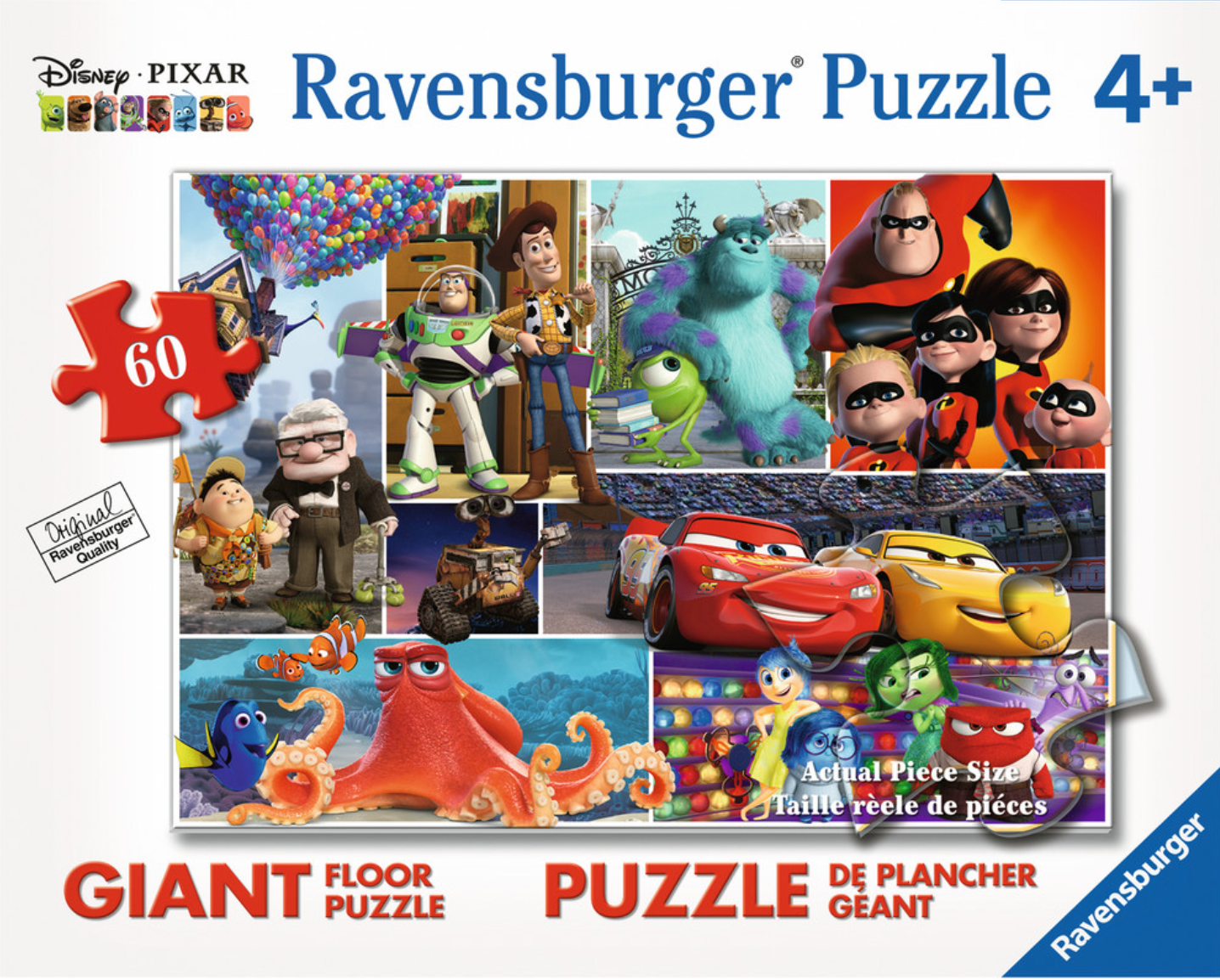 Pixar Friends (60 pc floor puzzle)