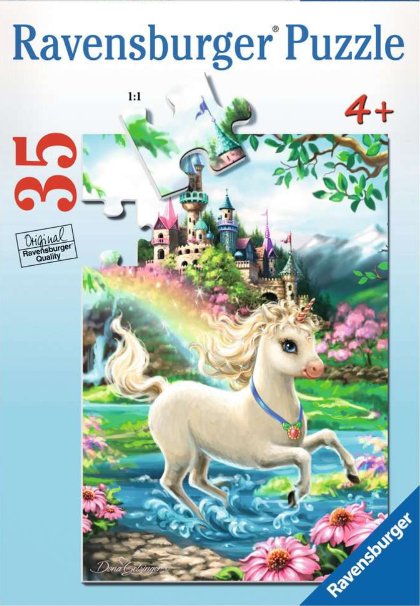 Unicorn Castle (35 pc puzzle)