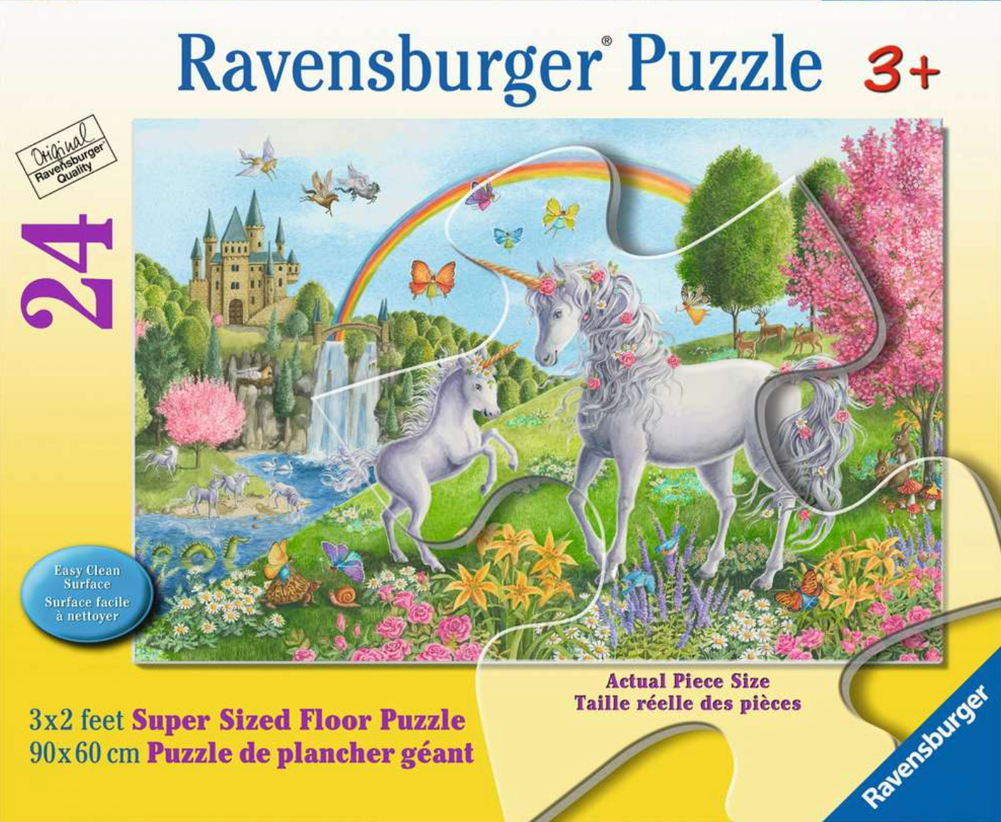 Prancing Unicorns (24 pc floor puzzle)