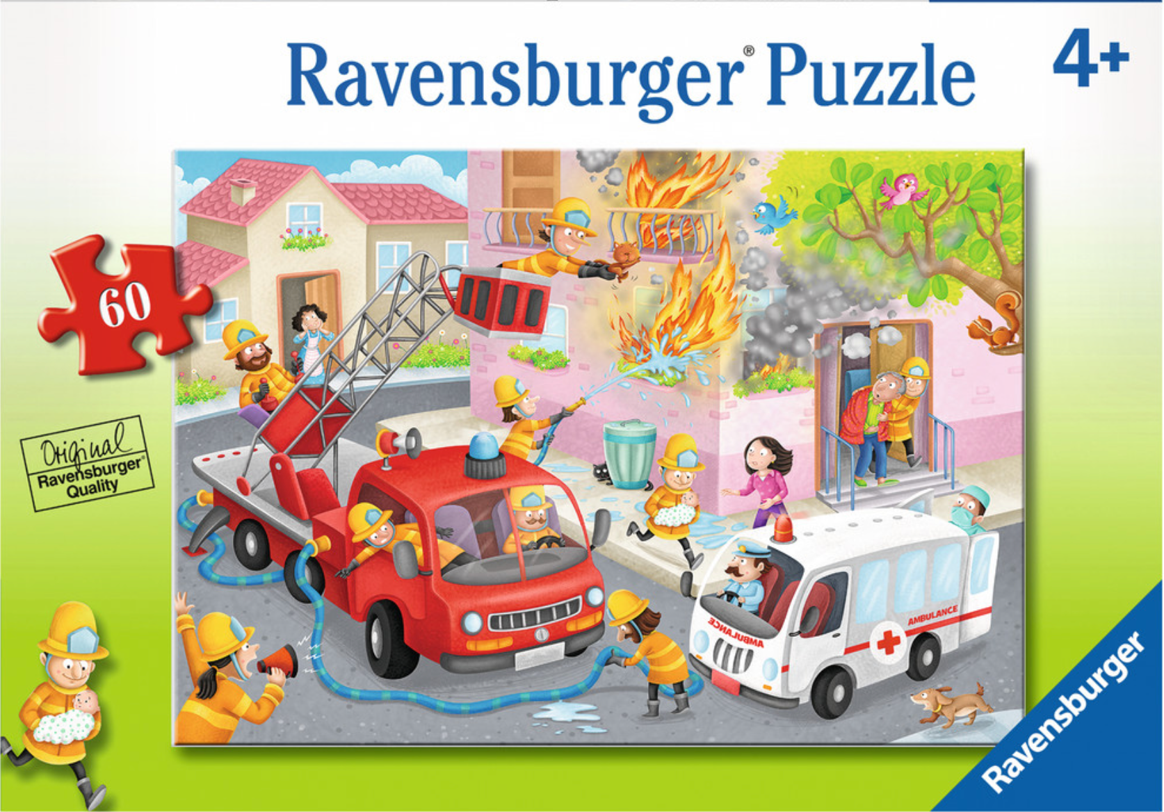 Firefighter Rescue (60 pc puzzle)