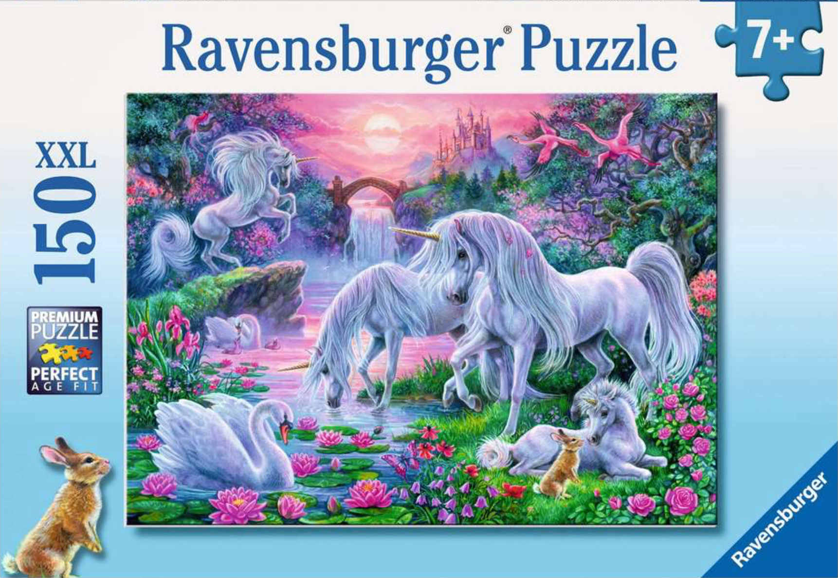 Unicorns in the Sunset Glow (150 pc XXL puzzle)