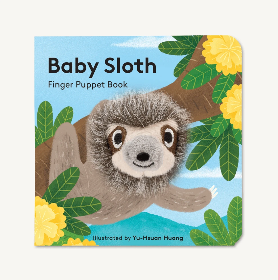 Baby Sloth Finger Puppet