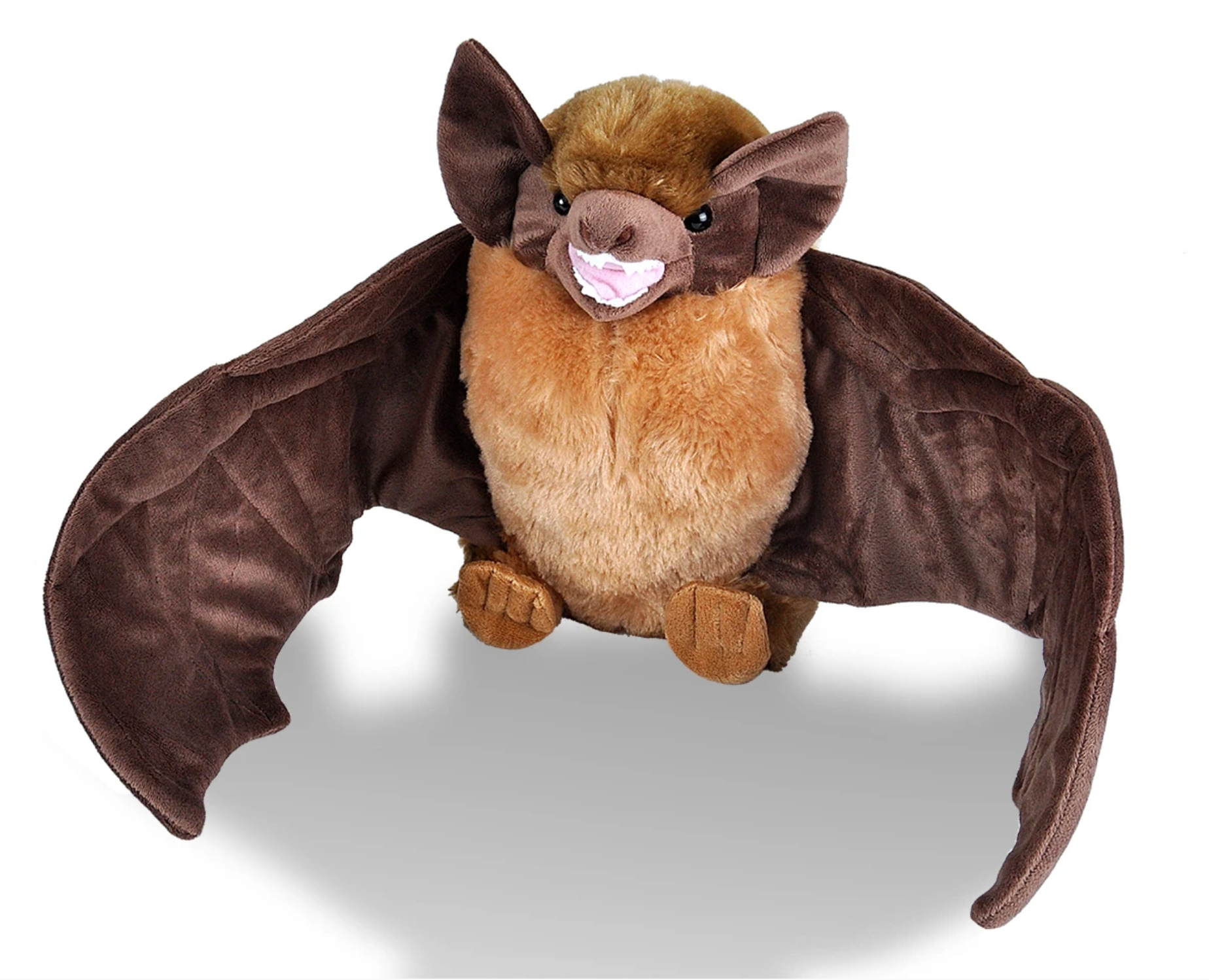 Brown Bat Stuffed Animal - 12"
