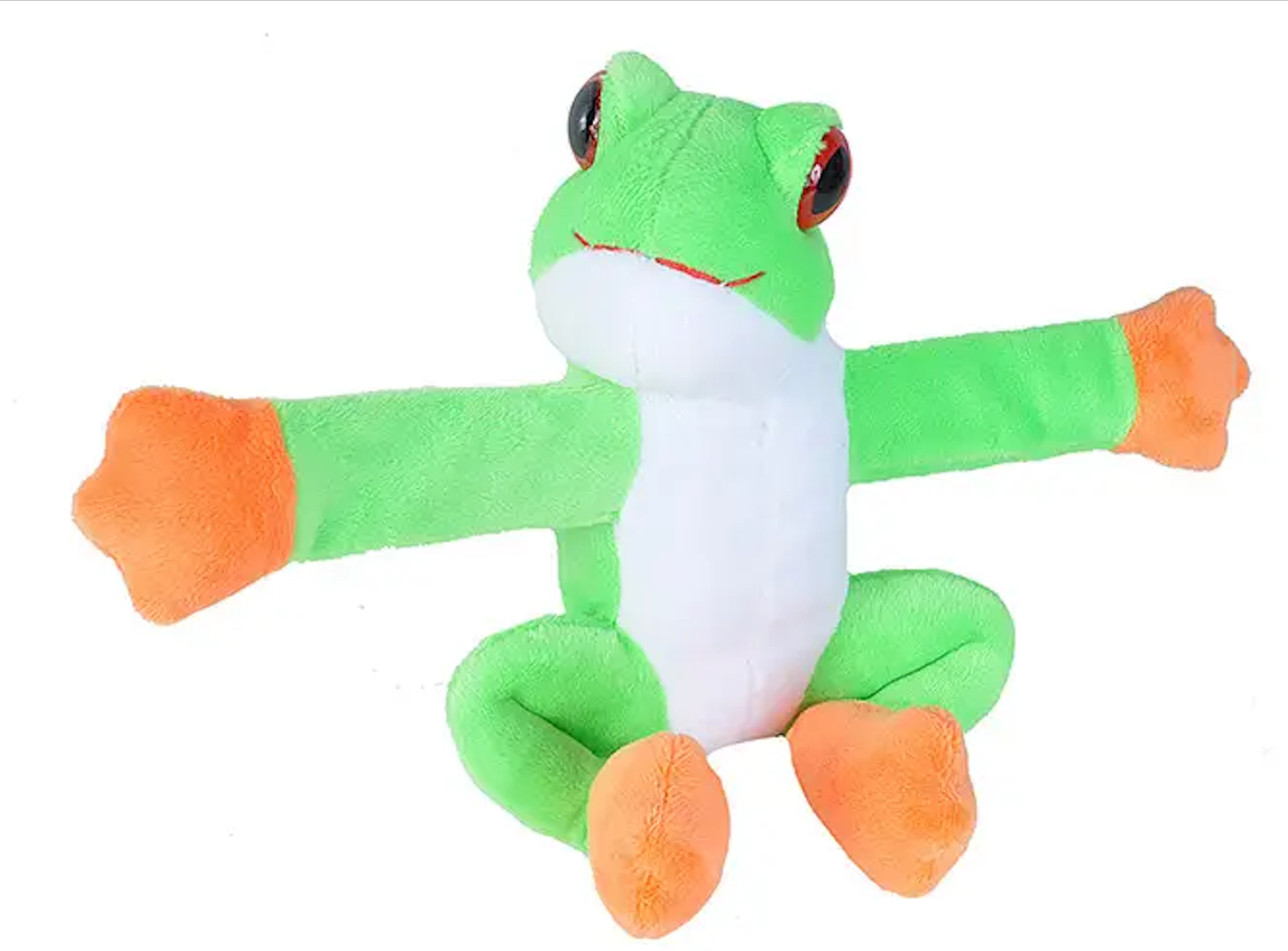 Huggers Red-Eyed Tree Frog Stuffed Animal - 8"