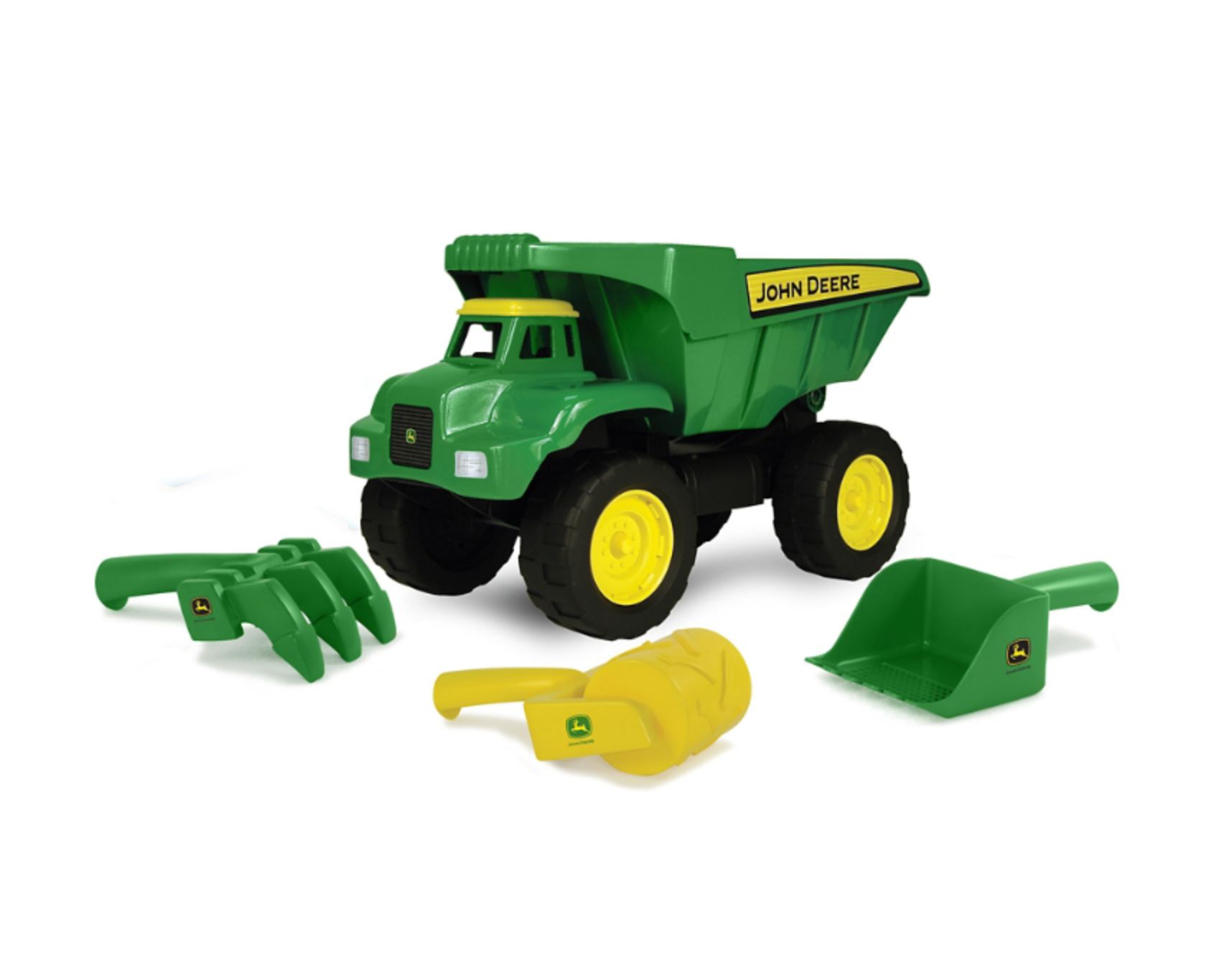 John Deere 15" Big Scoop Dump Truck with Sand Tools