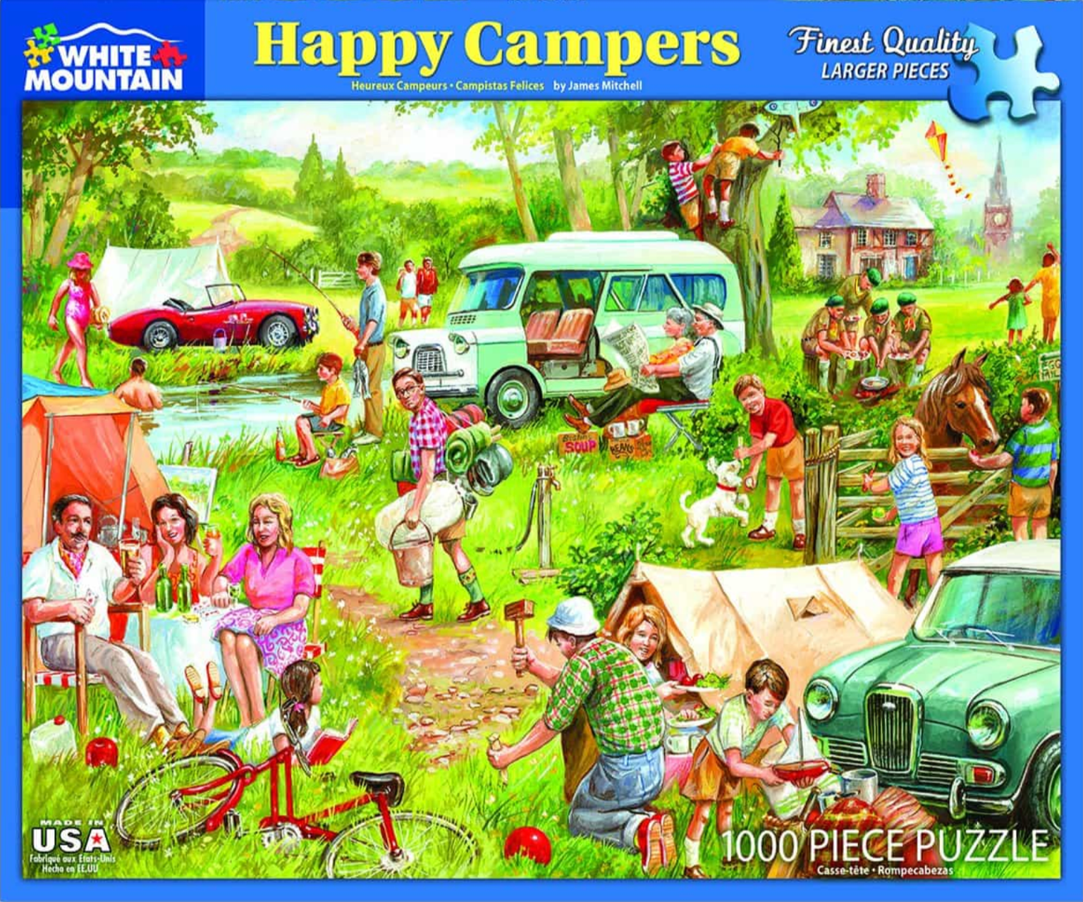 Happy Campers (1000 pc puzzle)