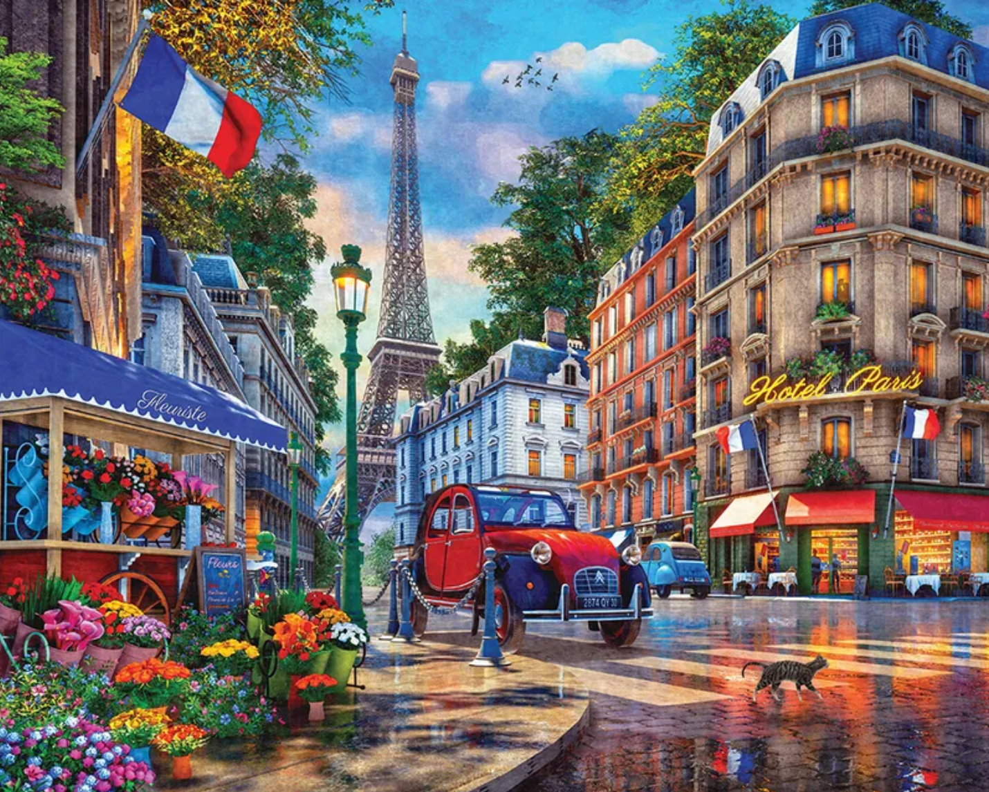 Paris Street Life (1000 pc puzzle)