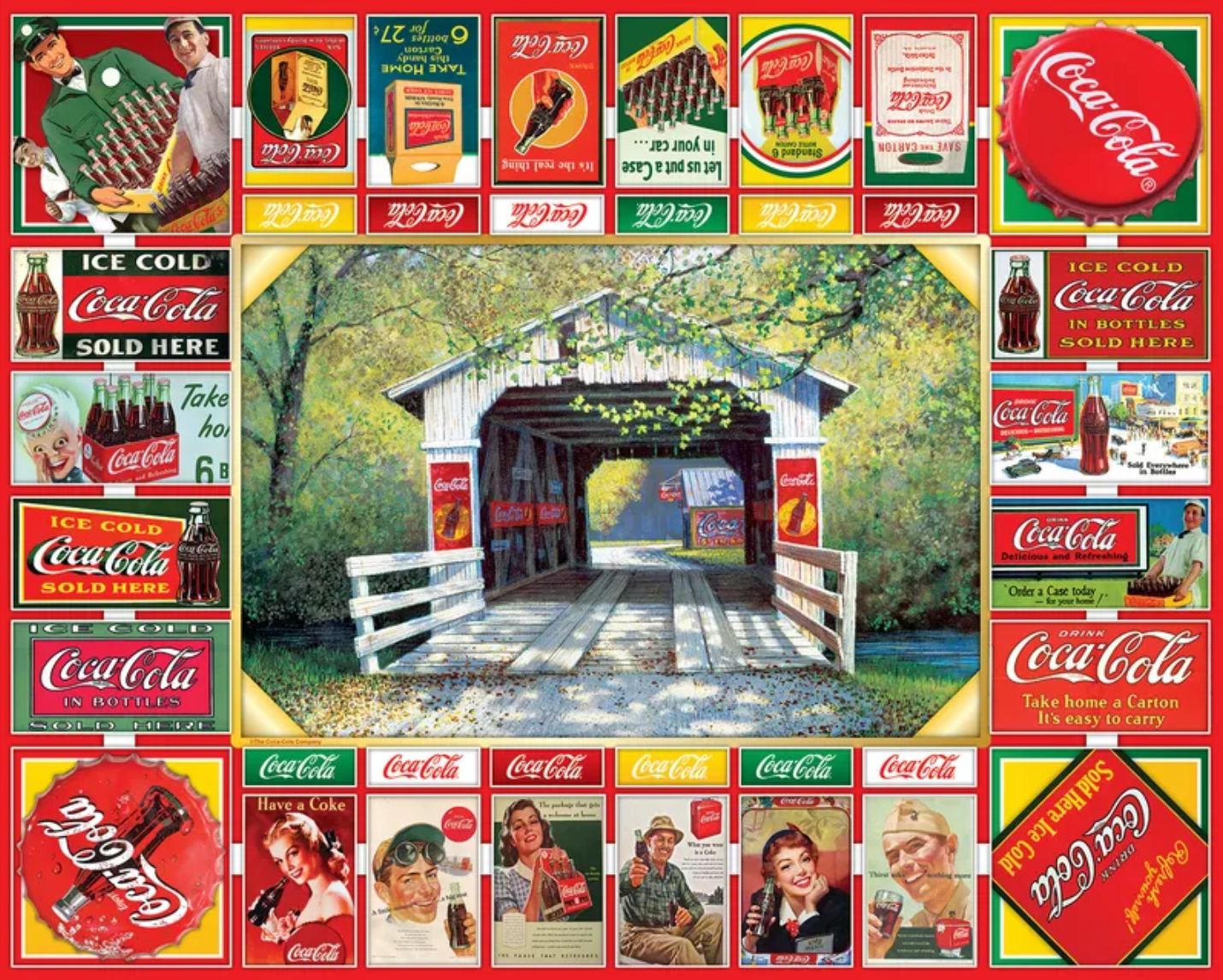 Coca-Cola - Gameboard (1000 pc puzzle)