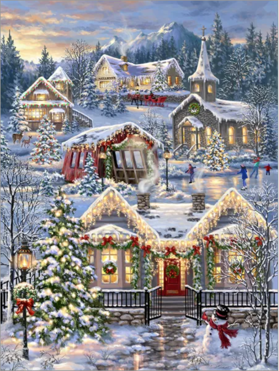 Christmas Village (1000 pc puzzle)