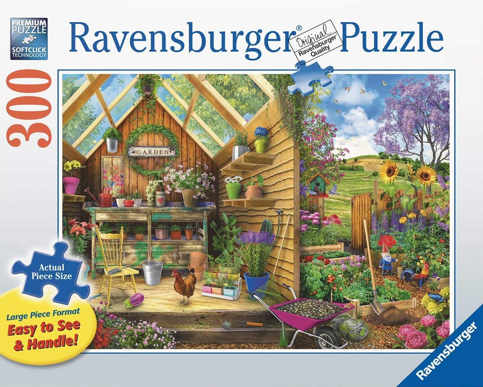 Gardener's Getaway (300 pc Large puzzle)
