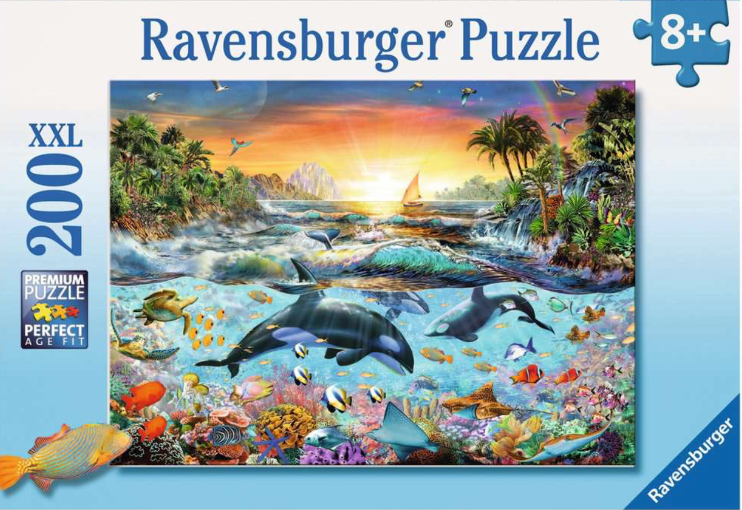 Orca Paradise (200 pc XXL puzzle)