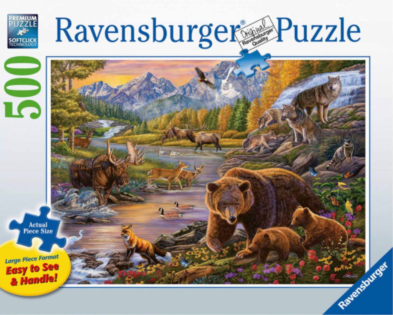 Wilderness (500 pc Large puzzle)