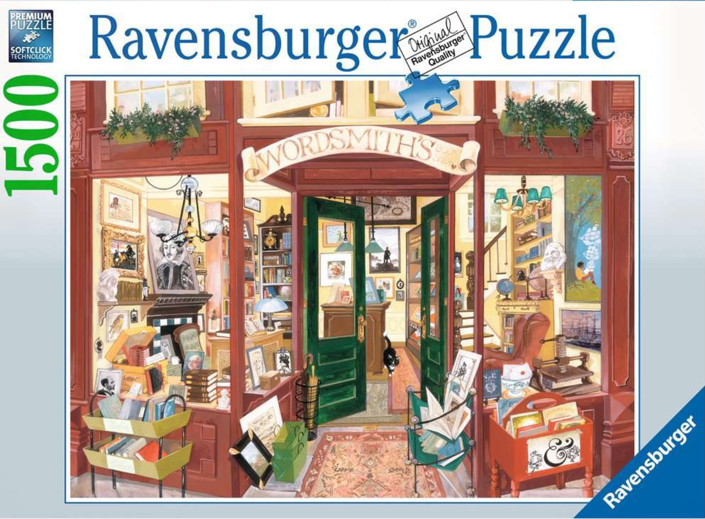 Wordsmith's Bookshop (1500 pc puzzle)