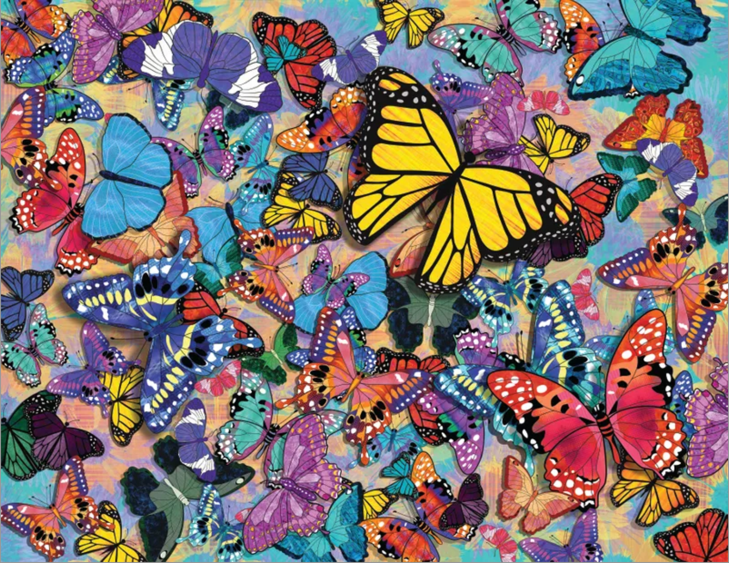 Butterfly Frenzy (500 pc puzzle)