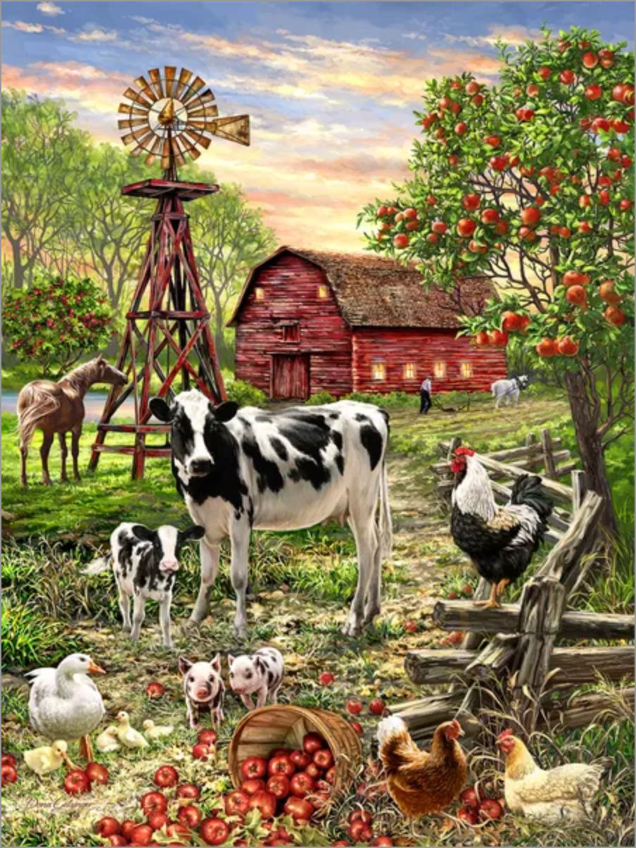 Barnyard Animals (500 pc puzzle)