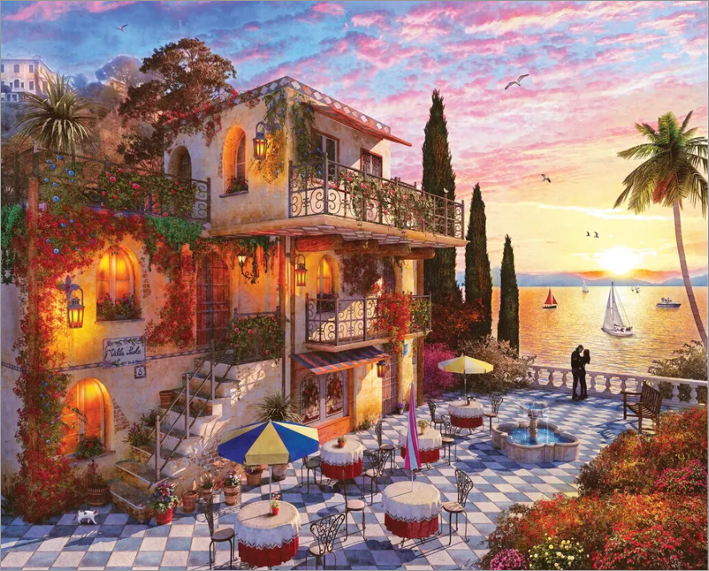 Mediterranean Romance (1000 pc puzzle)