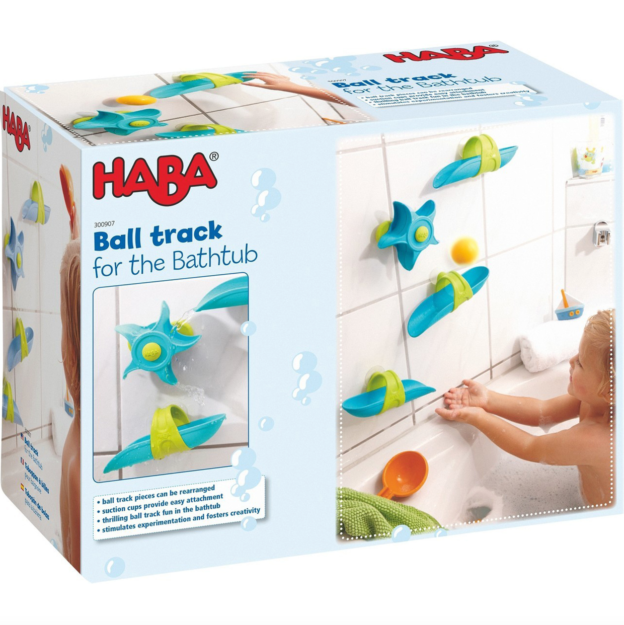 Bathtub Ball Track Set