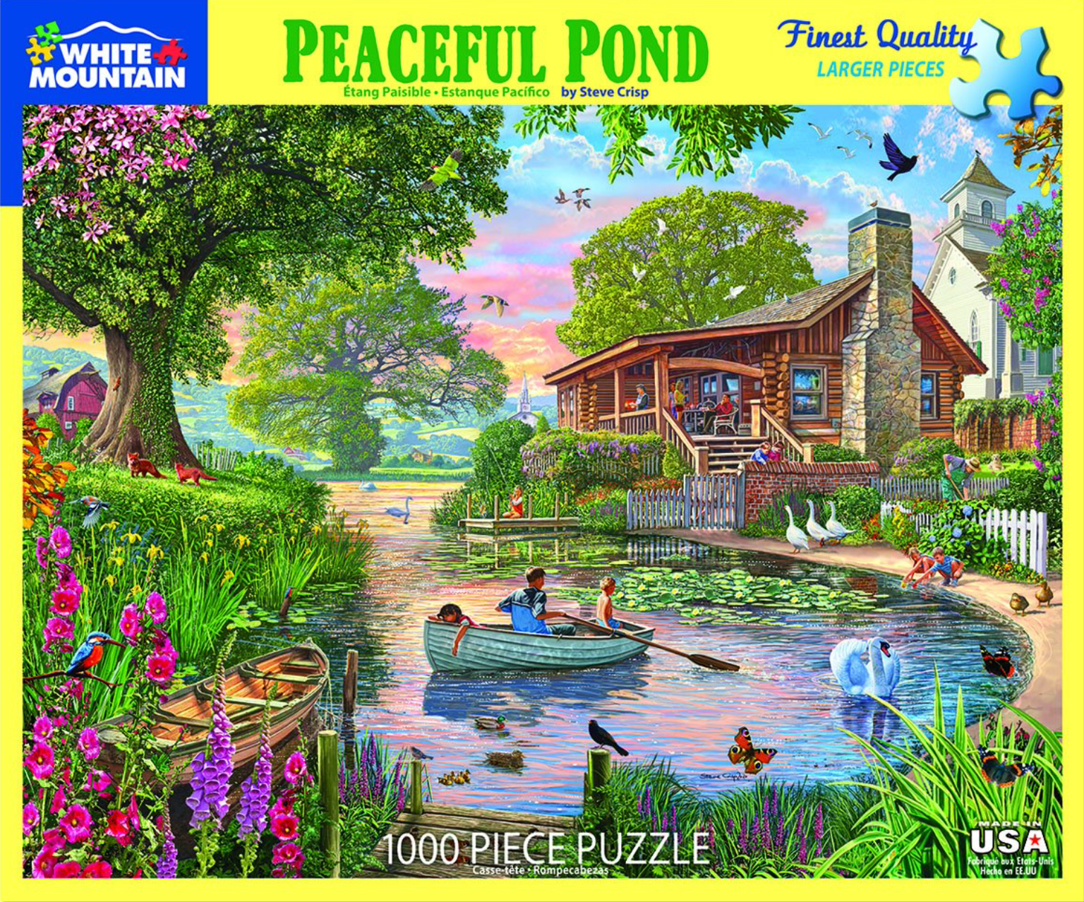 Peaceful Pond (1000 pc puzzle)