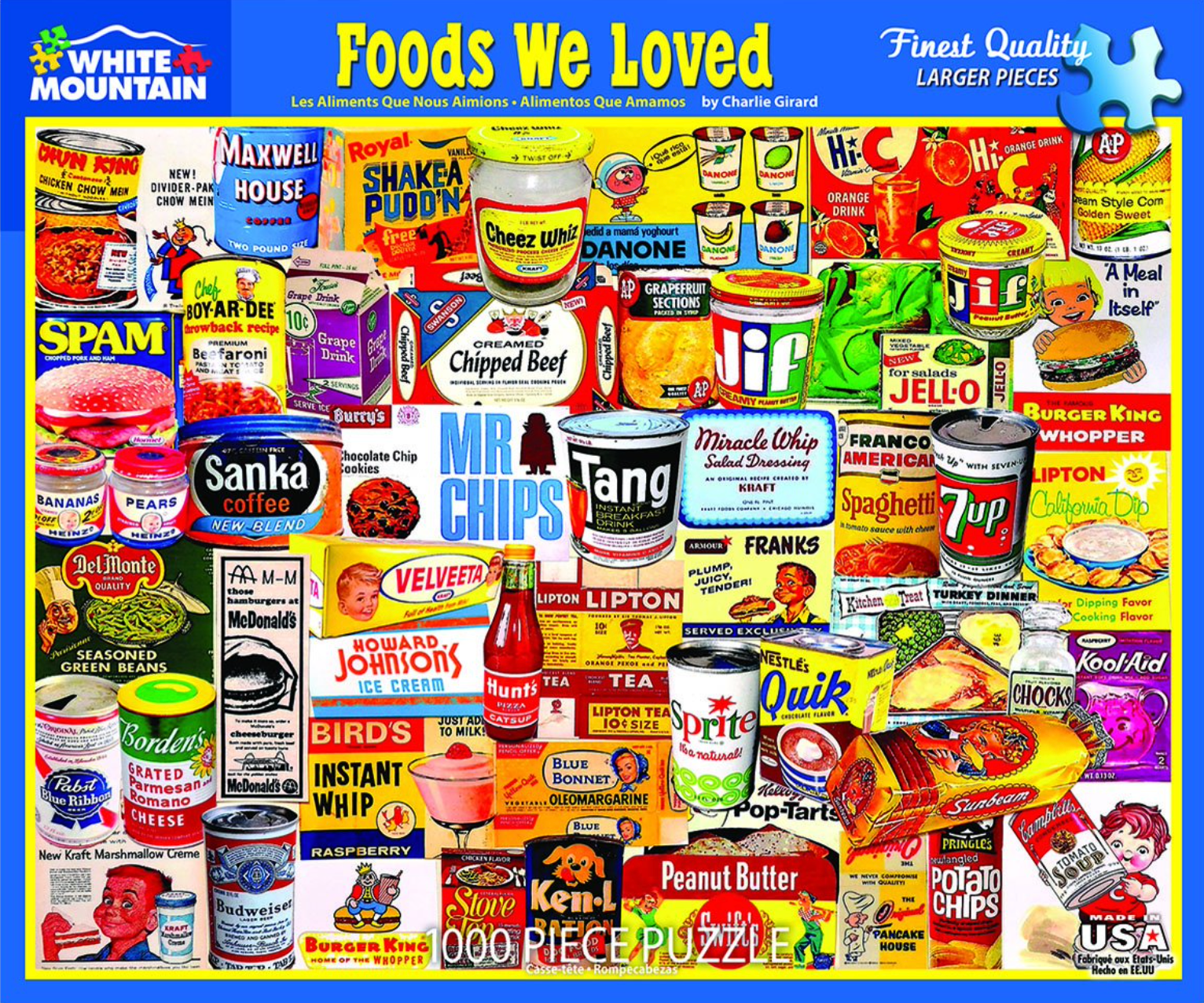 Foods We Love (1000 pc puzzle)