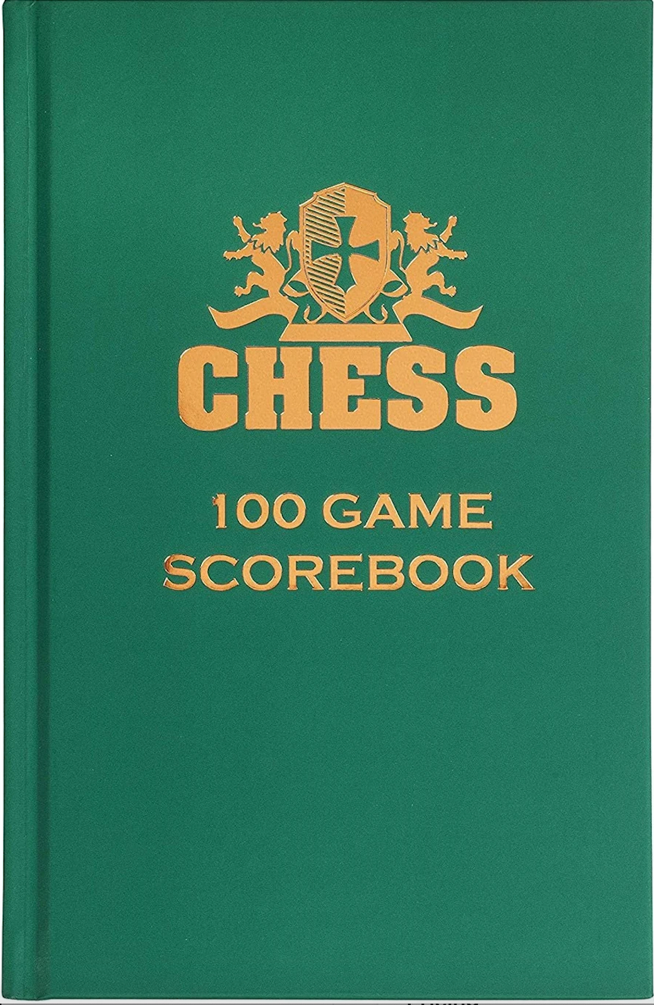 Hardcover Chess Scorebook - Dark Green
