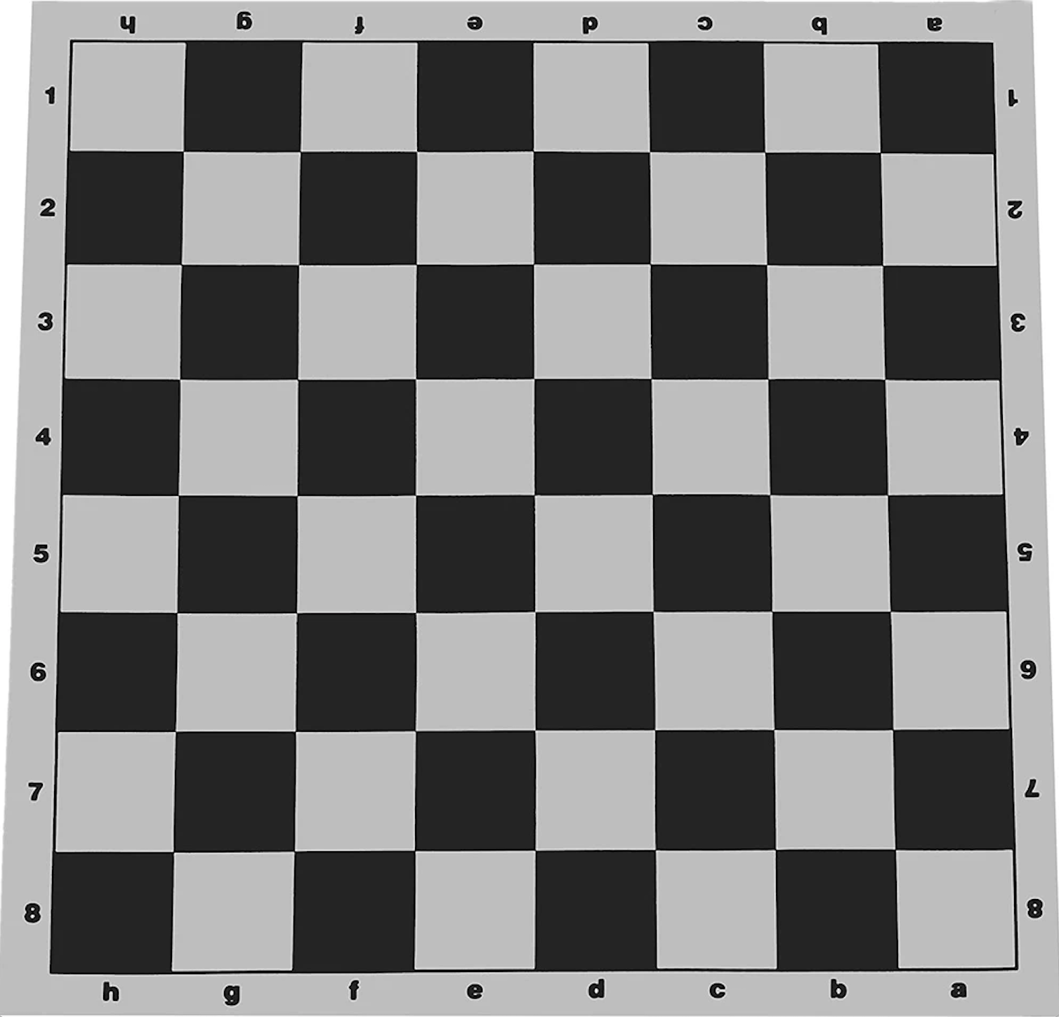 Chessboard - Vinyl with Black Squares