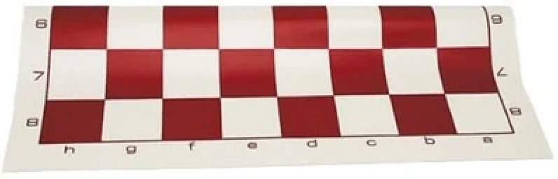 Chessboard - Vinyl with Red Squares