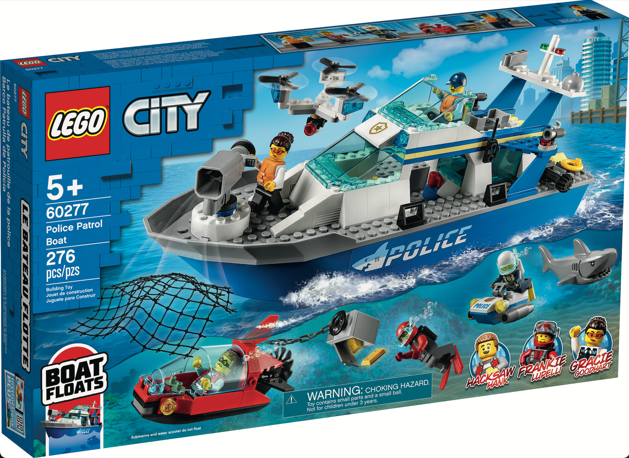 LEGO: City - Police Patrol Boat