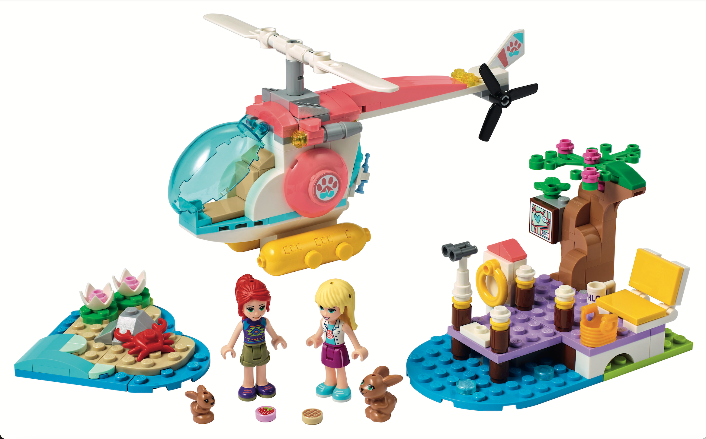 LEGO: Friends - Vet Clinic Rescue Helicopter